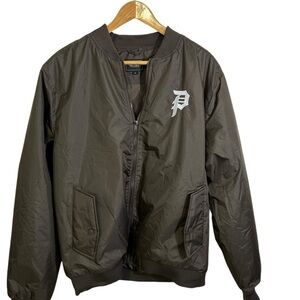 Primitive Skate Skateboarding Bomber Jacket Men’s Large Brown New With Tags